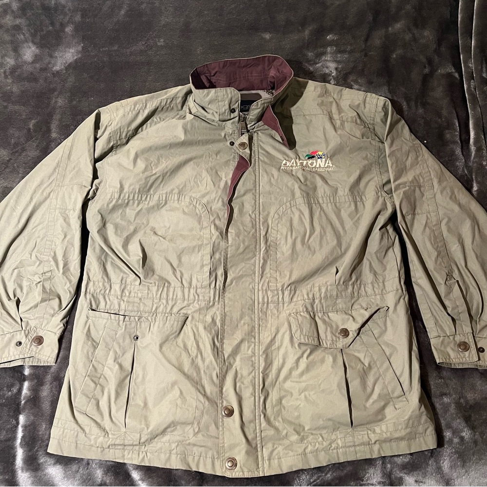 Vintage NASCAR Jacket Daytona Speedway Swingster Motorsports